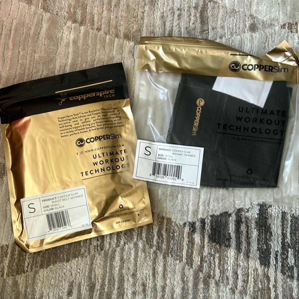 CopperSLIM waist slimming duo